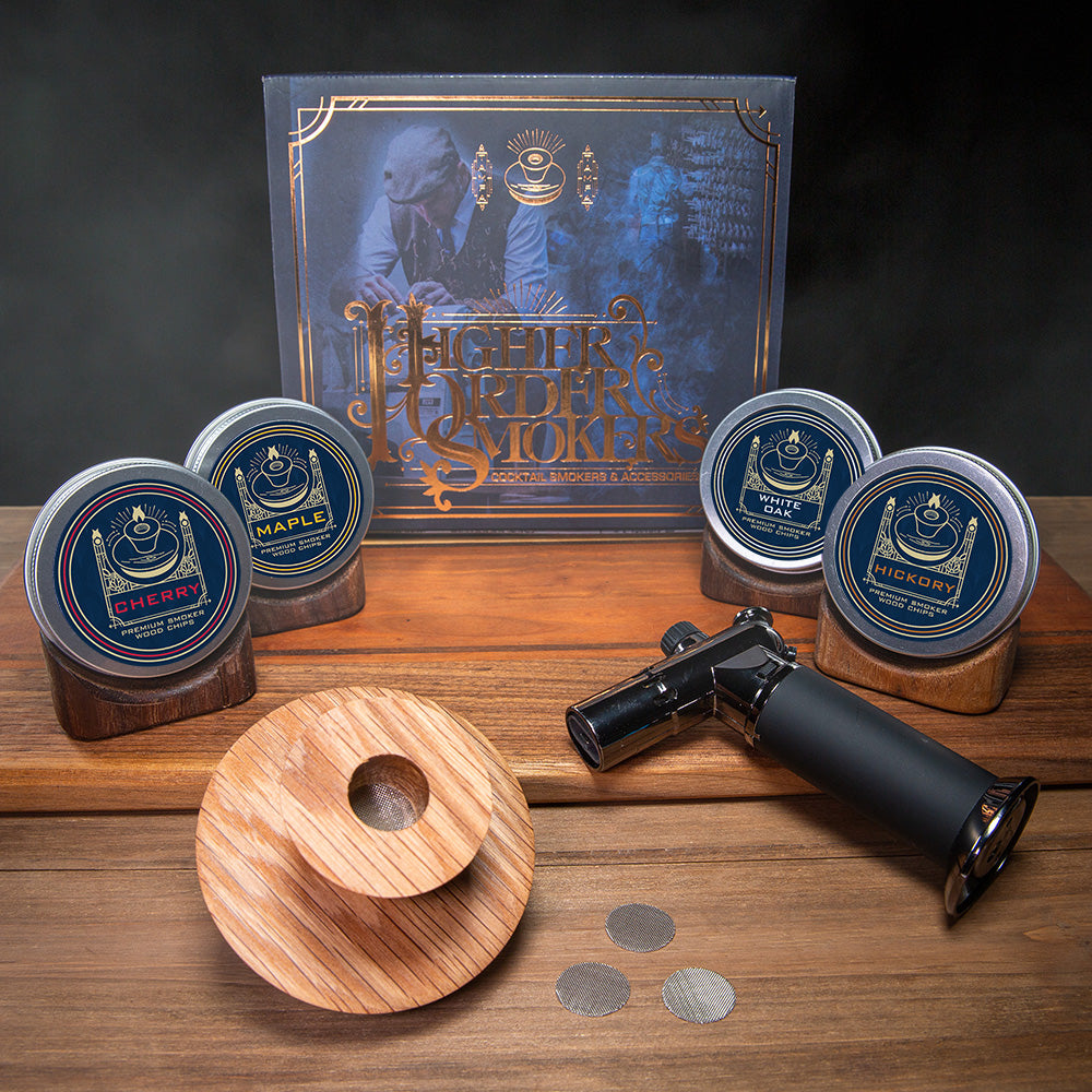 Armstrong White Oak Drink Smoker Starter Kit With Torch