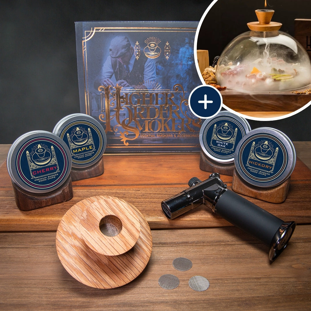 Drink Smoker Starter Kit + Dome Bundle