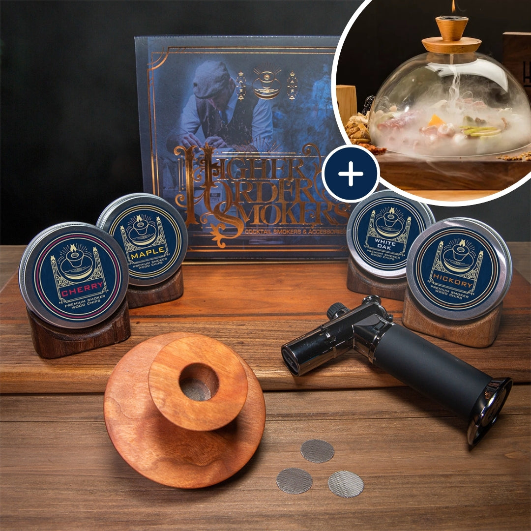 Drink Smoker Starter Kit + Dome Bundle
