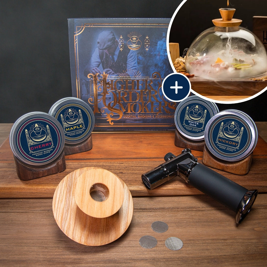 Drink Smoker Starter Kit + Dome Bundle